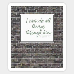 Inspirational Religious Quotes Sticker